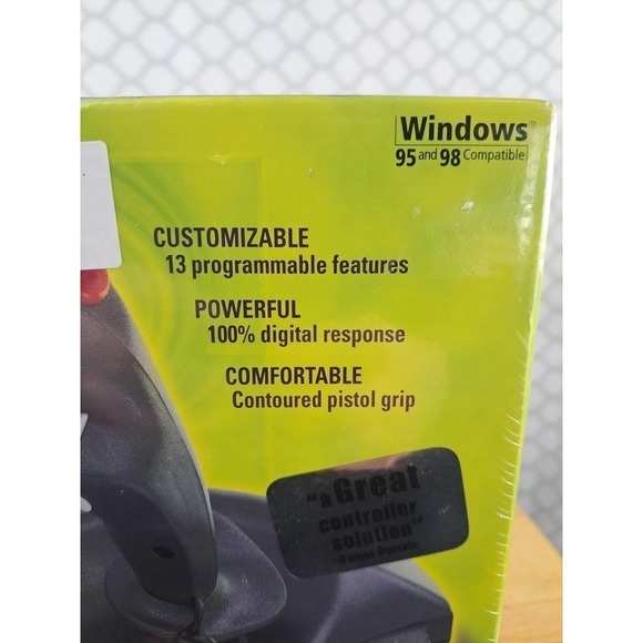 Gravis Blackhawk digital PC windows 95 & 98 new in box gaming joystick - Picture 5 of 5